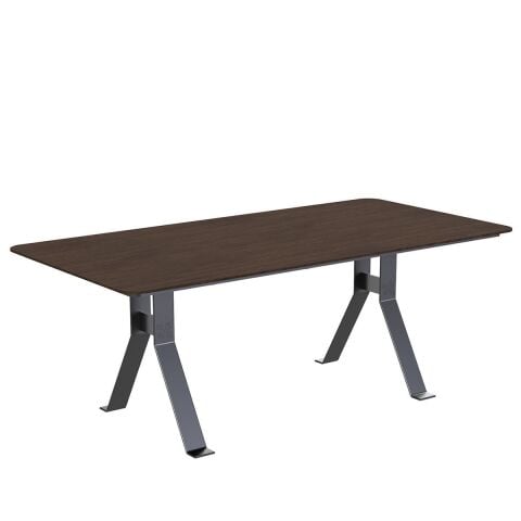 Tango S0 Tbtg204V Kaplama Yemek Masası Smoked Meşe