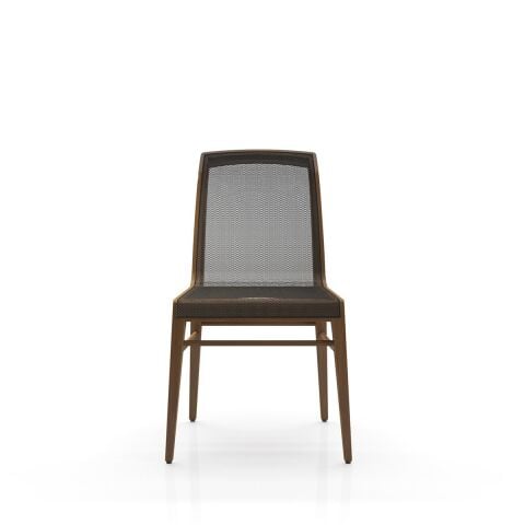 Satıe Sandalye Kahverengi - Smoked Meşe Ayak