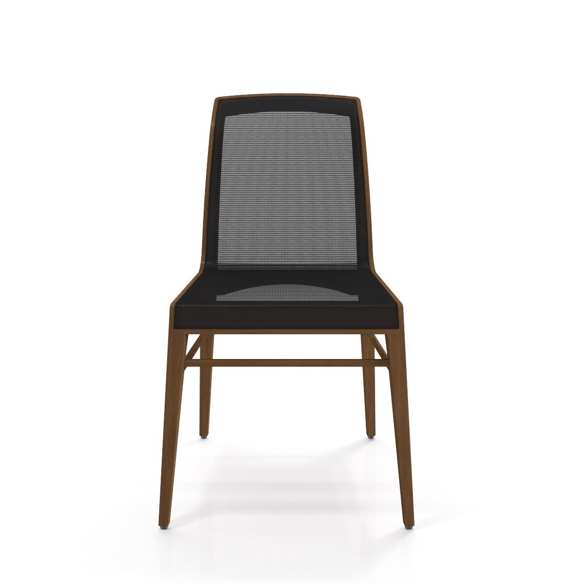 Satıe Sandalye Siyah - Smoked Meşe Ayak