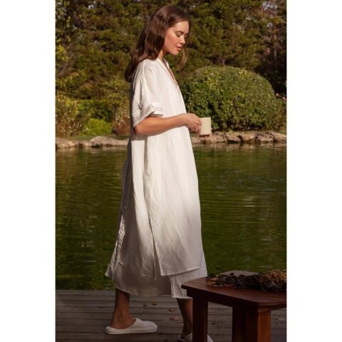 Jojo Mia Este Kadın Sabahlık&Kimono Krem L-XL