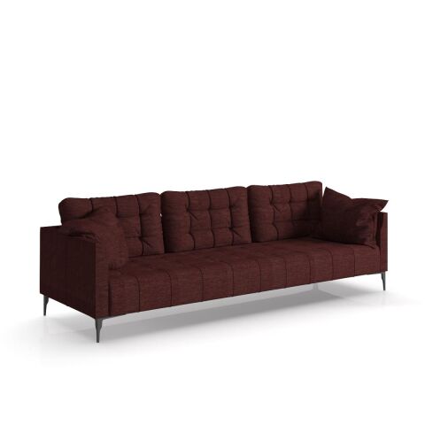Babil Serdivan Üçlü Koltuk 260M Armoni 454 Bordo