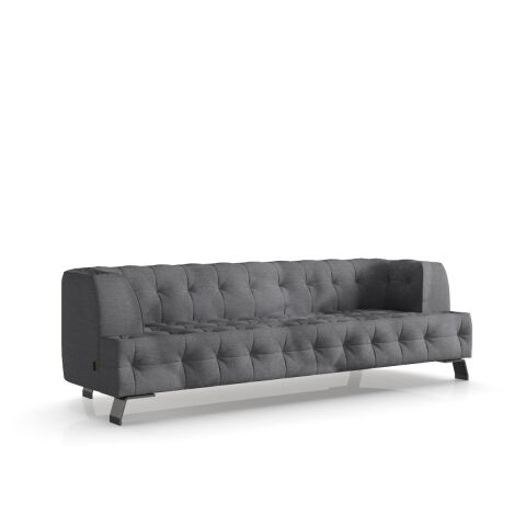 Madrigal Chester Üçlü Koltuk Savana 19-9365 Koyu Antrasit