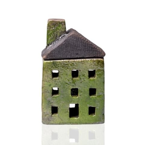 RAKU Seramik Ev 3K 3P Yeşil