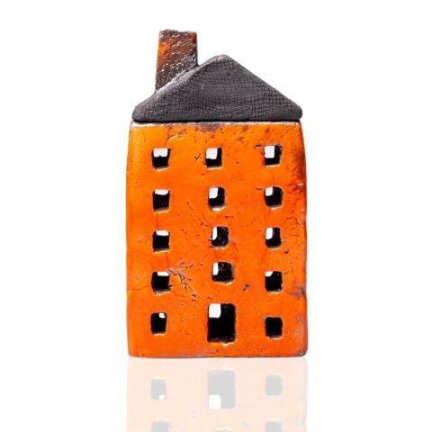 RAKU Seramik Ev 5K 3P Turuncu