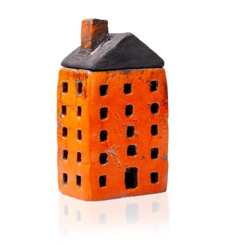 RAKU Seramik Ev 5K 3P Turuncu