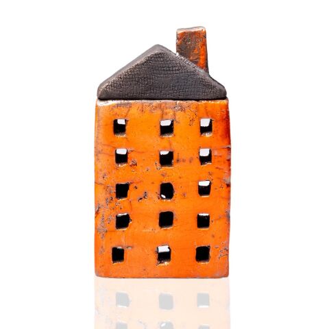 RAKU Seramik Ev 5K 3P Turuncu