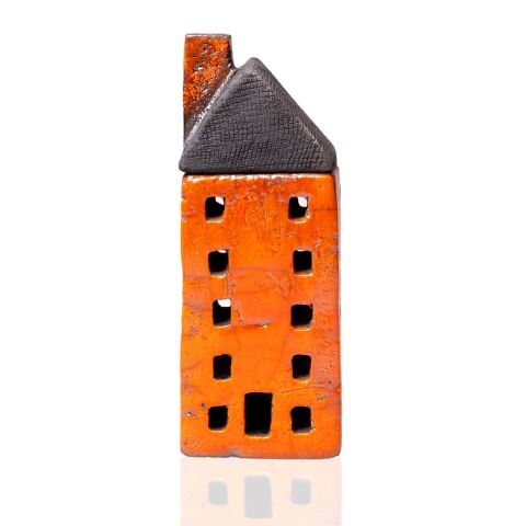 RAKU Seramik Ev 5K 2P Turuncu