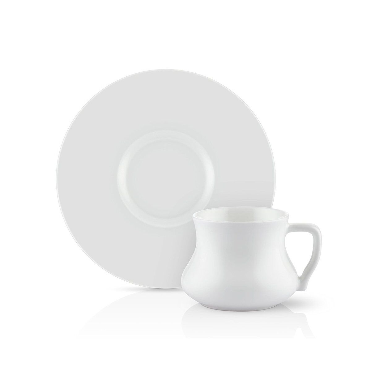 Alala Türk Kahve Fincanı 2'lı Set Sade