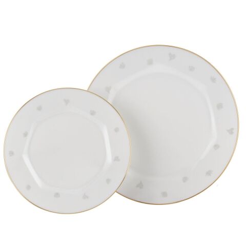 Mislina 6 Kişilik Kahvaltı Takımı 34 Parça Lotus Altın