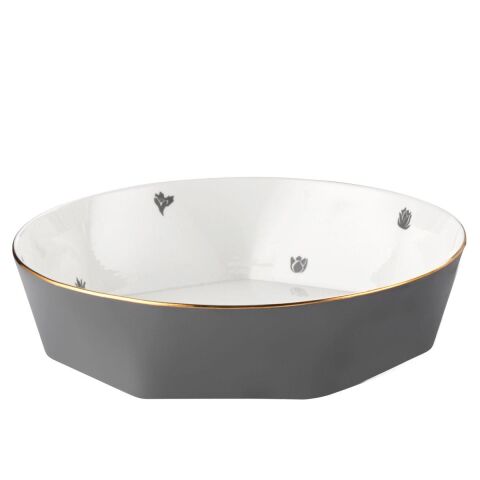 Mislina 6 Kişilik Kahvaltı Takımı 34 Parça Gri