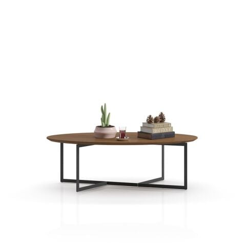 Terna Kaplama Sehpa S0 E130X38 Smoked Meşe