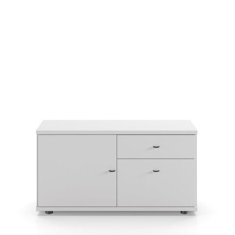 Sodade Komodin / TV / Kitaplık M1DC 100X40X H53 Beyaz