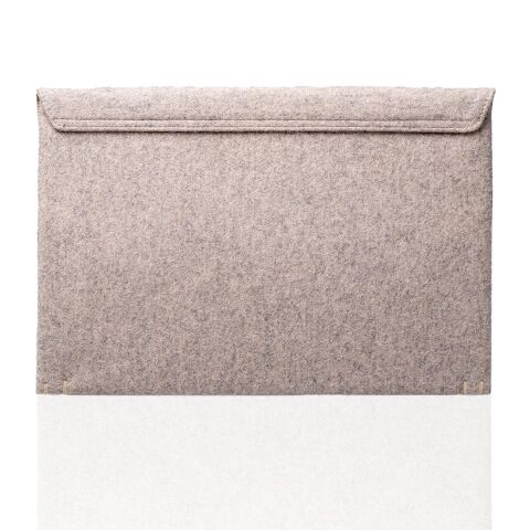 Deri Keçe Tablet Kılıfı Bej