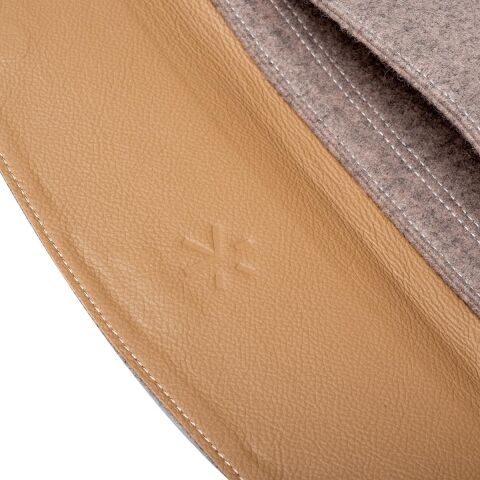 Deri Keçe Tablet Kılıfı Bej