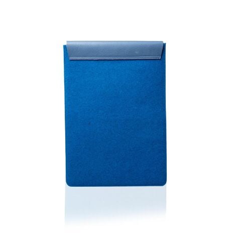 Deri Keçe Bilgisayar Çantası Lacivert