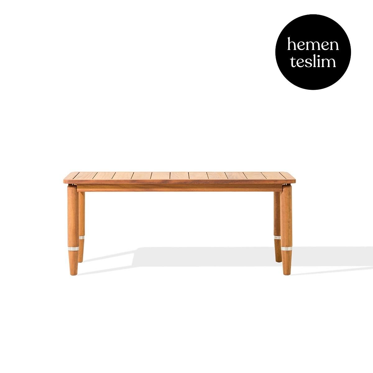 Calix Bahçe İroko Masa 180x90