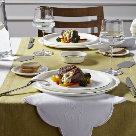 Eser-i İstanbul 12 Kişilik Yemek Takımı 55 Parça Altın