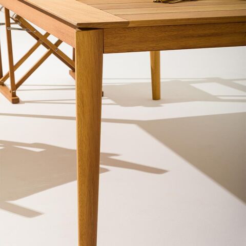 Alceus Bahçe İroko Masa 270X105