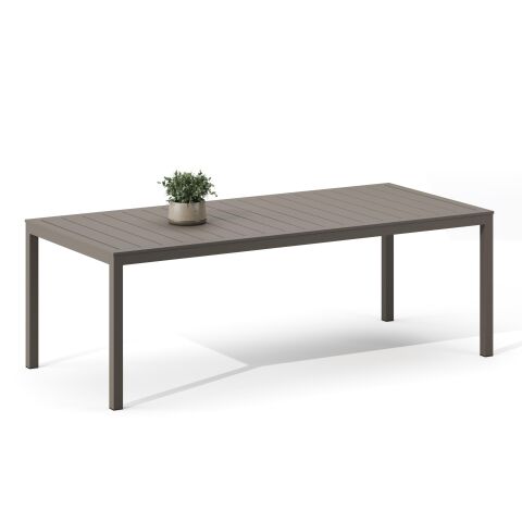 Alba Bahçe Taupe Masa 220x100