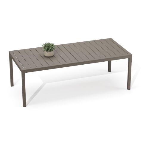 Alba Bahçe Taupe Masa 220x100