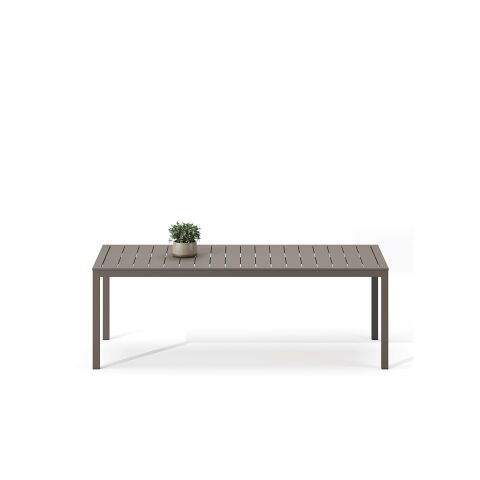 Alba Bahçe Taupe Masa 220x100