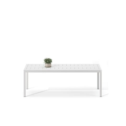 Alba Bahçe Beyaz Masa 220x100
