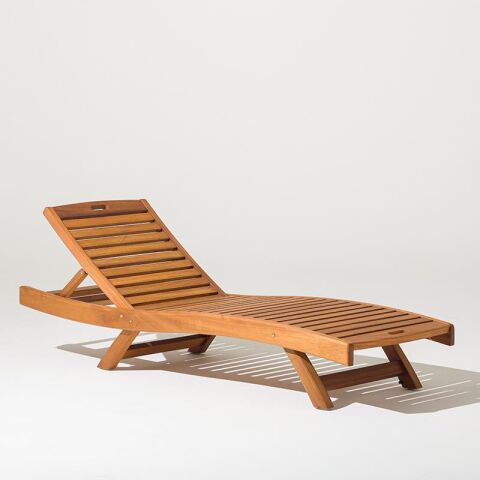 Solanas Bej Minderli İroko Şezlong