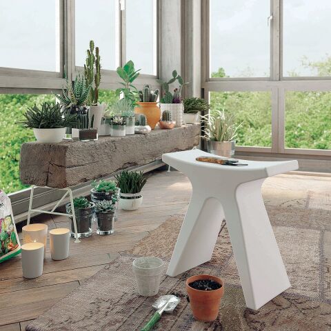 Pigreco Beyaz Tabure