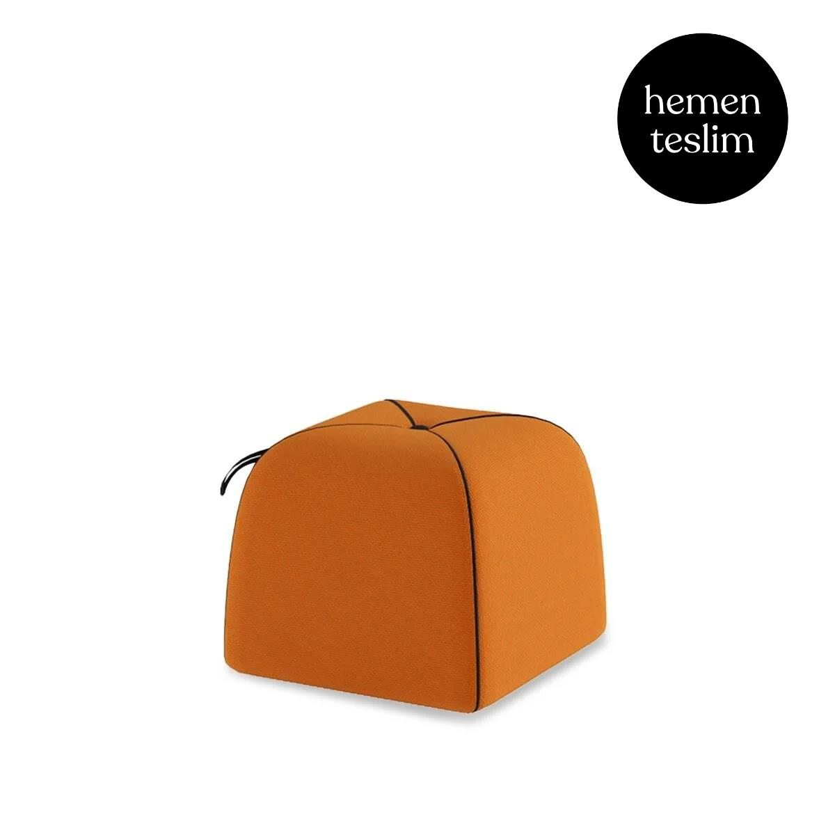 Suri 50x50 Puf Alba 430 Turuncu