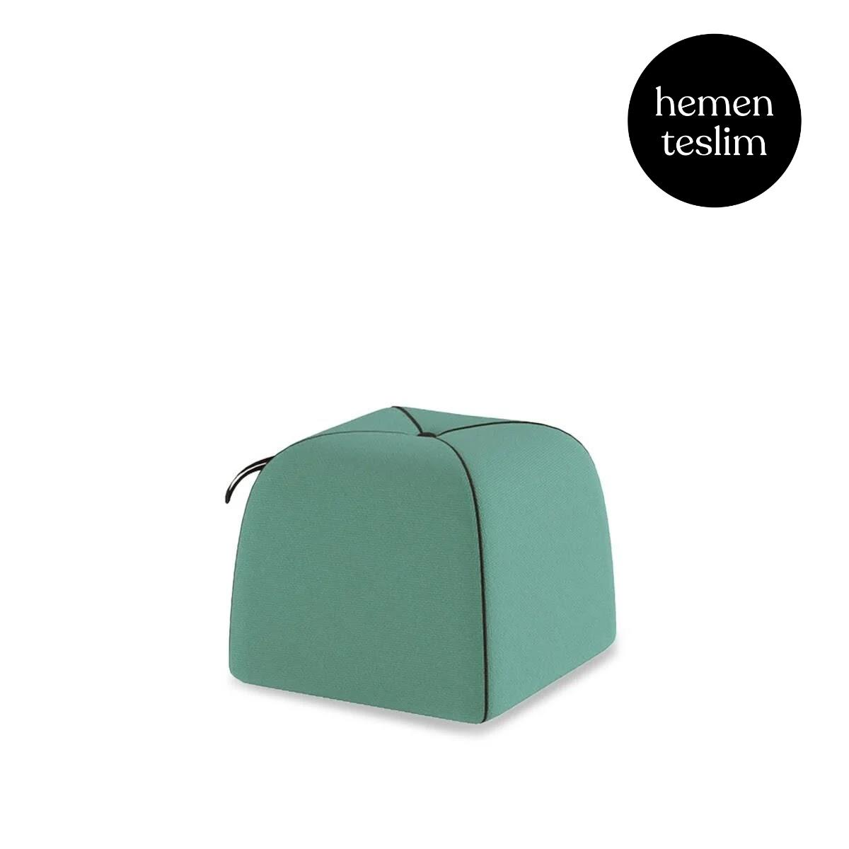 Suri 50x50 Puf Alba 726 Turkuaz