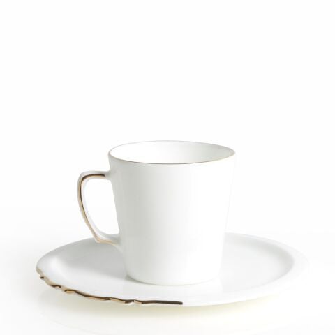 Eser-i İstanbul Çay Kahve Fincanı Seti 6'lı Altın HK