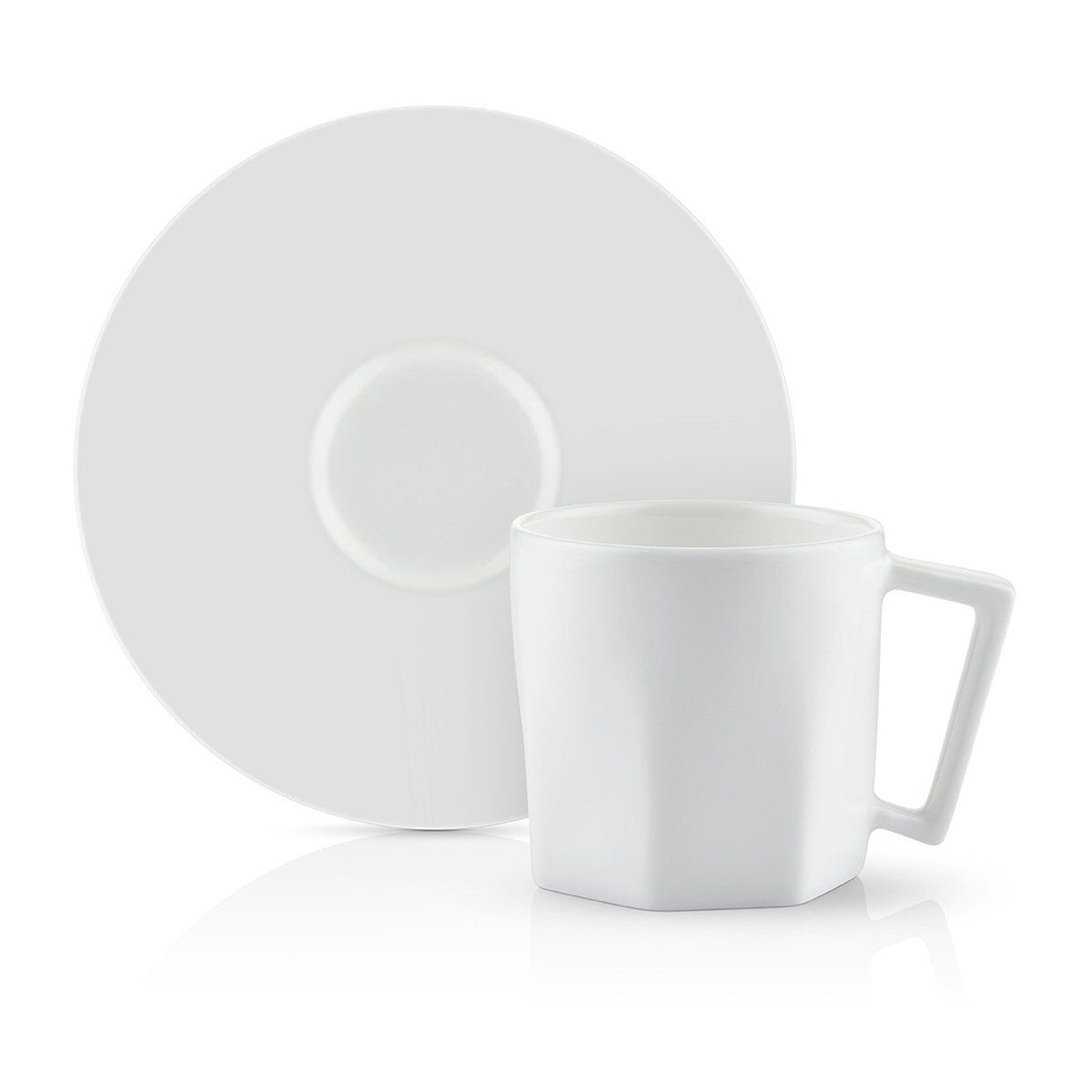 Mislina Çay Kahve Fincanı Seti 6'lı Sade HK