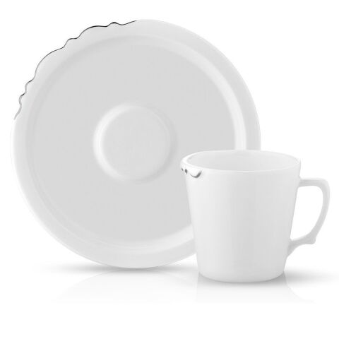 Eser-i İstanbul Çay Kahve Fincanı Seti 6'lı Platin HK