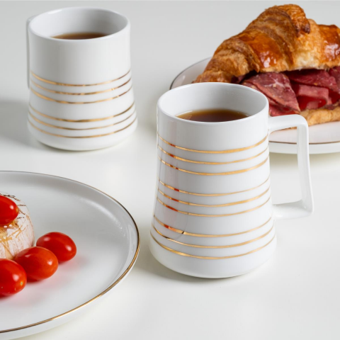 Sufi He&She Kupa Seti 2'li Altın HK