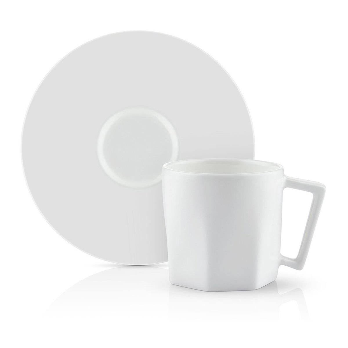 Mislina Çay/Kahve Fincanı 2'li Set Sade