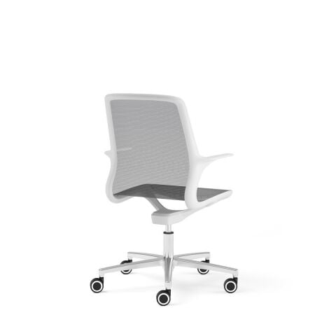 Allegro Çalışma Ofis Koltuğu Sandalyesi Beyaz