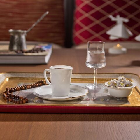 Eser-i İstanbul Türk Kahve Fincanı Seti 2’li Sade HK