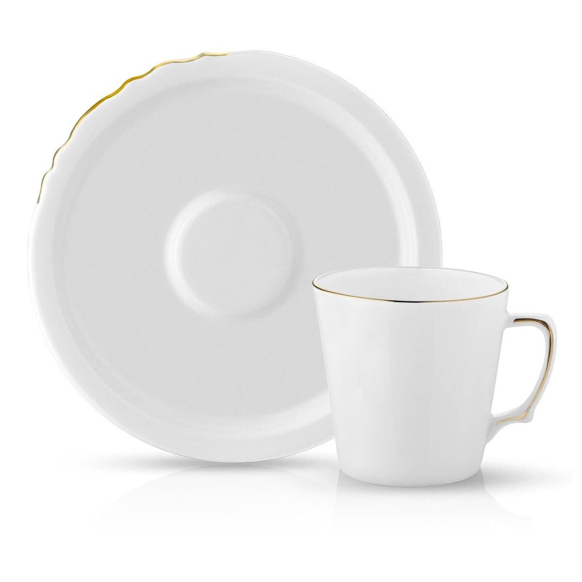 Eser-i İstanbul Çay/Kahve Fincanı Seti 2'li Altın HK