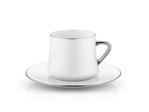 Sufi Çay/Kahve Fincanı Seti 2'li Platin HK