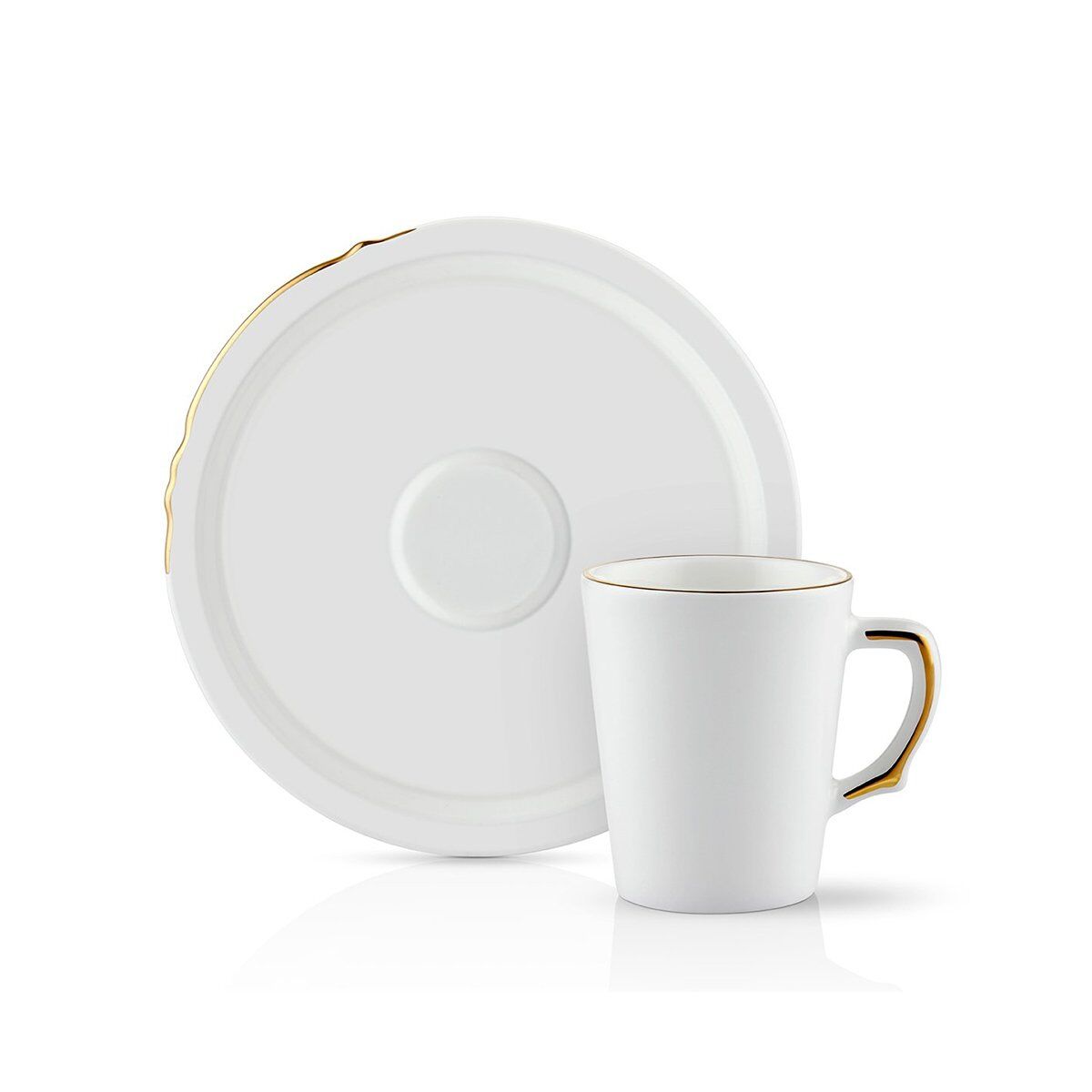 Eser-i İstanbul Türk Kahve Seti 6’lı Altın HK