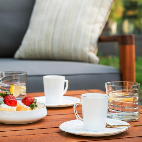 Eser-i İstanbul Türk Kahve Seti 6’lı Altın HK