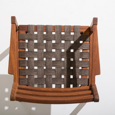 Abba Kolçaklı Kahverengi Sandalye