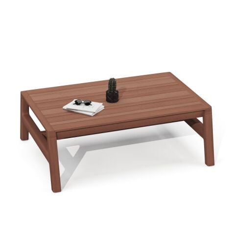 Mateo Bahçe İroko Sehpa 115x75