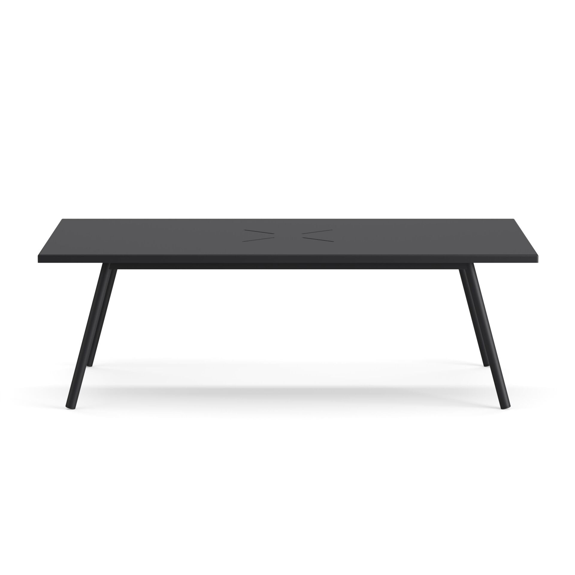 Lily Louise Bahçe Antrasit Sehpa 70x120