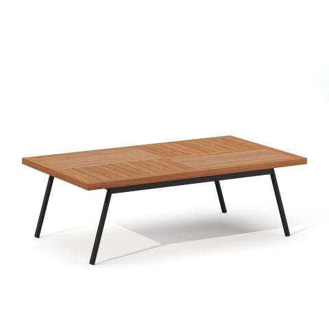 Kameliye Bahçe İroko Antrasit Sehpa 70X120