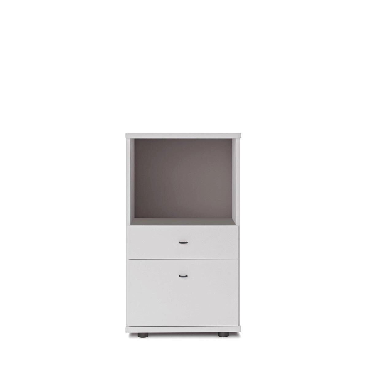 Sodade Kitaplık M3CH2 51X40 H91,5 cm Beyaz