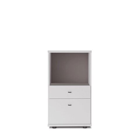 Sodade Kitaplık M3CH2 51X40 H91,5 cm Beyaz