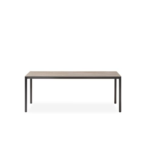 Calvino Bahçe Laminat Antrasit Masa 100x200