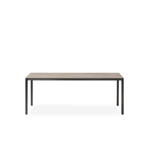 Calvino Bahçe Laminat Antrasit Masa 100x200