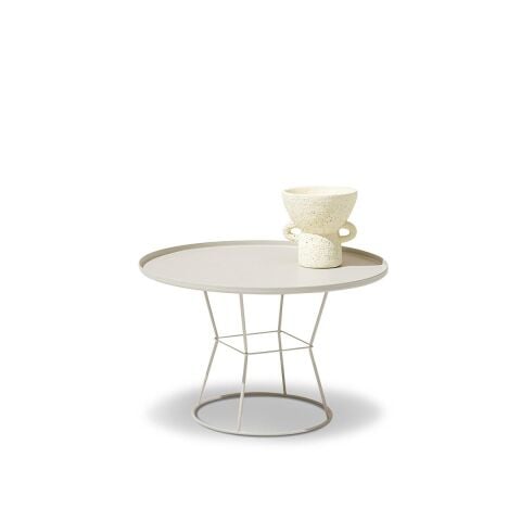 Plan Bahçe Gri Sehpa Çap:65